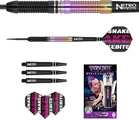 RED DRAGON Snakebite World Champion 2020 Edition Tungsten Darts with Flights and Shafts in Saudi Arabia