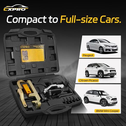 Camshaft Alignment Timing Tool Set, Engine Camshaft Timing Tool, Compatible with BMW Mini Cooper N12 N14 Engines 1.4 1.6 16V Configurations, Citroen Picasso Peugeot N16 Engines in Kuwait