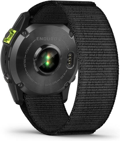 Garmin Enduro 2 Ultraperformance GPS Watch | Gift Box Bundle Screen Protectors, Wall Adapter, & Hard Case | Endurance Smartwatch with Long-Lasting Battery Life, Solar Charging, & Maps in Saudi Arabia