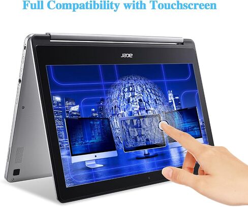 F FORITO 2 Pack 13.3" واقي شاشة مضاد للتوهج متوافق مع 13.3" Dell Inspiron 13/13.3" Acer Chromebook R 13/13.3" ASUS ZenBook 13/13.3" Lenovo Yoga 720/13.3" HP Spectre in Saudi Arabia
