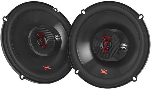 مكبر صوت للسيارة JBL Stage 3637F مقاس 6.5 بوصة ثلاثي الاتجاهات، بدون شواية in Saudi Arabia