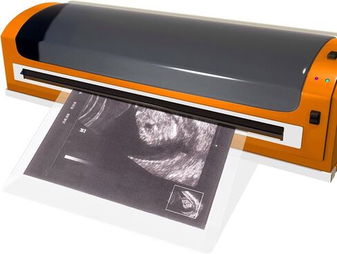 30 Sheets Thermal Laminating Pouches 5 x 7 Inch Clear Ultrasound Lamentation Sheets with 2 Loose Leaf Binder Rings and Hole Punch for Laminate Ultrasound Photos Office and School Supplies in Saudi Arabia
