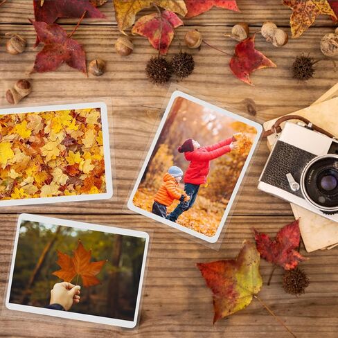 100 Pack Self Sealing Laminating Pouches 4.1x6.06inch 3.2 Mil Thickness Self Adhesive Laminating Sheets Waterproof Clear Lamination Pouches for Documents & Photos No Laminating Machine Needed in Kuwait