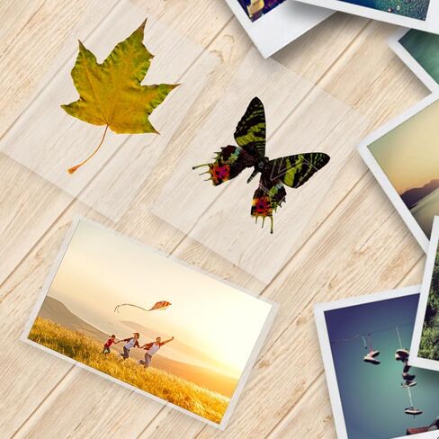 100 Pack Self Sealing Laminating Pouches 4.1x6.06inch 3.2 Mil Thickness Self Adhesive Laminating Sheets Waterproof Clear Lamination Pouches for Documents & Photos No Laminating Machine Needed in Kuwait