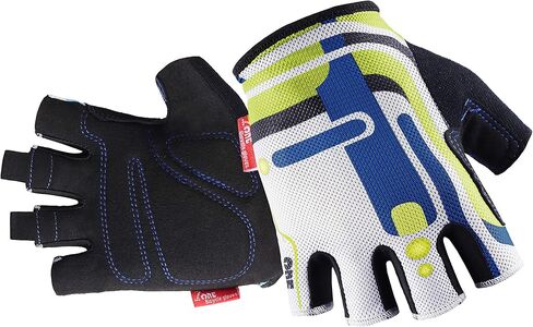 قفازات ركوب الدراجات قفازات الدراجة. قفاز شبكي خفيف الوزن عالي المرونة نصف إصبع قفازات دراجة الطريق 3 مم وسادة إسفنجية للرجال والنساء للاستخدام اليومي in Kuwait