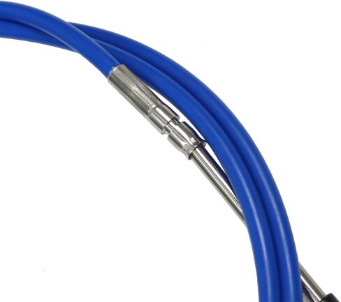 10FT 13FT 20FT 8FT Marine Throttle Shift Control Cable 33C Blue Compatible with Marine Outboard Engine Control Box (2Pcs,8ft/2.4 Meter) in Kuwait