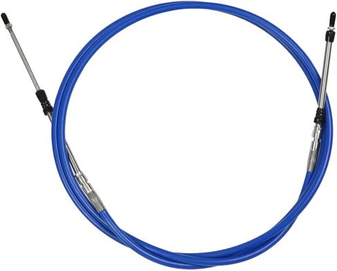 10FT 13FT 20FT 8FT Marine Throttle Shift Control Cable 33C Blue Compatible with Marine Outboard Engine Control Box (2Pcs,8ft/2.4 Meter) in Kuwait