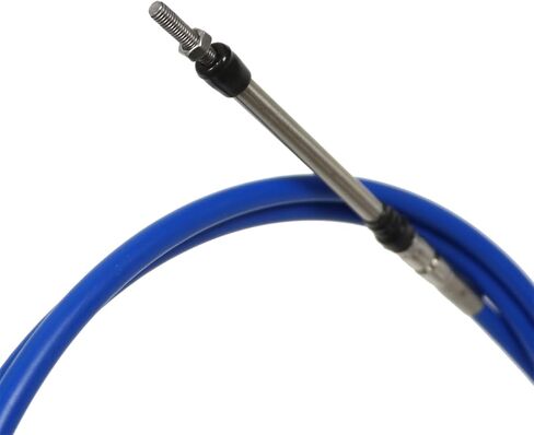 10FT 13FT 20FT 8FT Marine Throttle Shift Control Cable 33C Blue Compatible with Marine Outboard Engine Control Box (2Pcs,8ft/2.4 Meter) in Kuwait