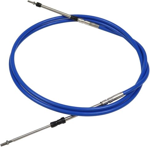 10FT 13FT 20FT 8FT Marine Throttle Shift Control Cable 33C Blue Compatible with Marine Outboard Engine Control Box (2Pcs,8ft/2.4 Meter) in Kuwait