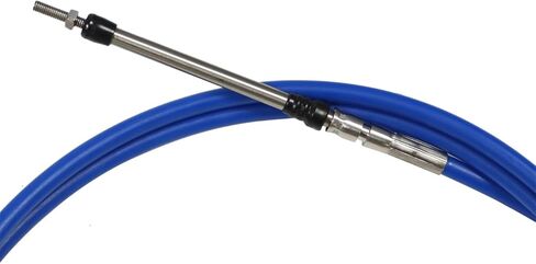 10FT 13FT 20FT 8FT Marine Throttle Shift Control Cable 33C Blue Compatible with Marine Outboard Engine Control Box (2Pcs,8ft/2.4 Meter) in Kuwait