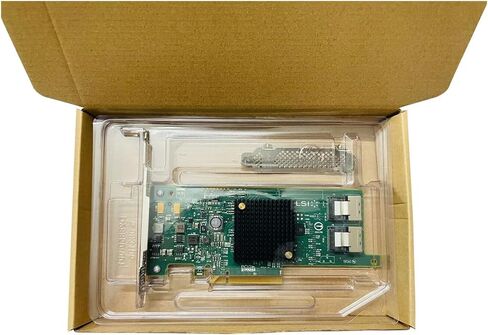 LSI 9207-8i RAID Controller Card SAS 6Gbs SATA PCI-E 3.0 HBA IT Mode Expander Card for ZFS FreeNAS unRAID in Kuwait