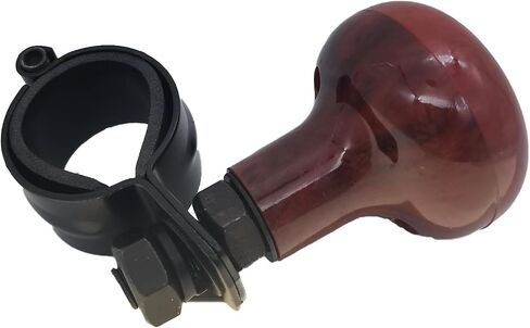Steering wheel booster suicide knob steering wheel knob steering wheel spinner knob Universal steering wheel knob assist Steering wheel spinners come with thin and thick rubber rings（Black 1pack） in Saudi Arabia