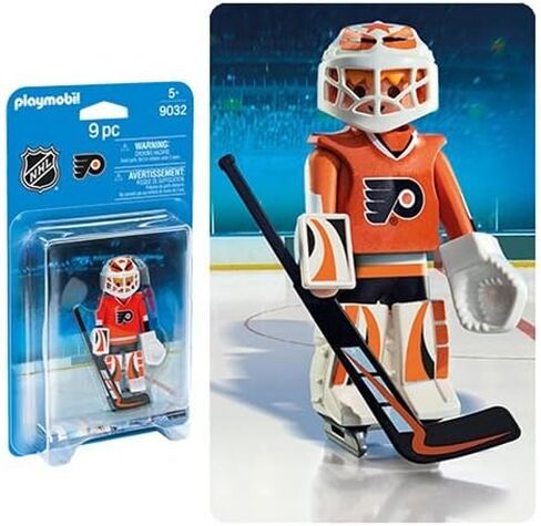 Playmobil NHL Philadelphia Flyers Goalie Figure in Saudi Arabia