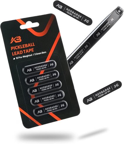 Pickleball Lead Tape - Super High Adhesive Lead Tape - Designed Specifically for Pickleball Paddles - Building The Perfect Moment of Hitting a Ball can Make You a Better Player. in Saudi Arabia