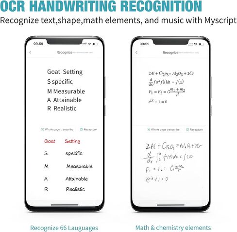 مجموعة SyncPen3 - قلم ذكي NEWYES + دفتر ذكي، قلم رقمي للتعرف الضوئي على الحروف للطلاب، المصمم، رجل الأعمال، تسجيل الملاحظات، بلوتوث، لاسلكي، iOS in Kuwait