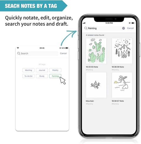 مجموعة SyncPen3 - قلم ذكي NEWYES + دفتر ذكي، قلم رقمي للتعرف الضوئي على الحروف للطلاب، المصمم، رجل الأعمال، تسجيل الملاحظات، بلوتوث، لاسلكي، iOS in Kuwait