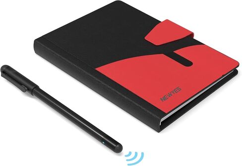 مجموعة SyncPen3 - قلم ذكي NEWYES + دفتر ذكي، قلم رقمي للتعرف الضوئي على الحروف للطلاب، المصمم، رجل الأعمال، تسجيل الملاحظات، بلوتوث، لاسلكي، iOS in Kuwait