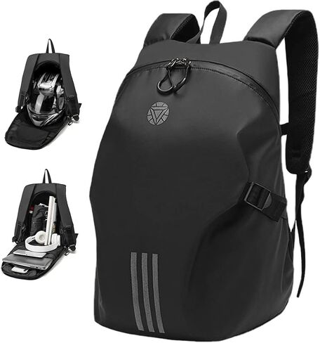 حقيبة ظهر لخوذة الدراجة النارية مع مقصورات متعددة لخوذة الدراجة النارية حقيبة تخزين لخوذة الدراجة النارية لكل من الرجال والنساء in Kuwait