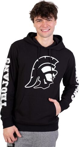 Ultra Game NCAA Men's Fleece Hoodie Pullover Sweatshirt Primo Metallic in Saudi Arabia