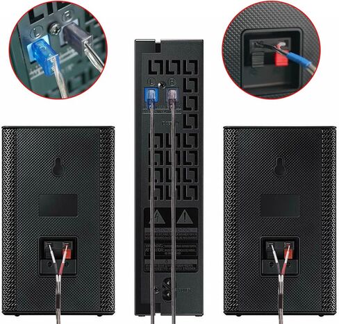 كابلات/أسلاك مكبر الصوت AH81-02137A لأجهزة سامسونج HT-E3500 HT-H4500 HT-J450 HT-J5530K HT-J5500 HT-J5550K HT-J5500W HT-J5550W HT-E6500W HW-J355 SWA-8000S SWA-8500S SWA-90 00S سوا- 9100S SWA-9200S SWA-9500S in Kuwait