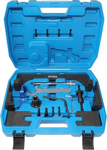 DPTOOL أداة محاذاة عمود الحدبات لسيارات BMW Mini B38 A15 A12 B48 A20 B58 مجموعة أدوات توقيت عمود الحدبات للمحرك مع مقبس إزالة برغي رأس الأسطوانة T60، مزيل صمام الملف اللولبي فانوس in Saudi Arabia