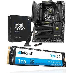 INLAND 3-in-1 Combo: Intel Ultra 7 265K CPU+MSI Z890 Tomahawk WiFi Motherboard TN450 1TB SSD