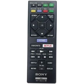 Genuine Sony RMT-VB201U Remote Control For Blu-ray Dvd players (Renewed)
