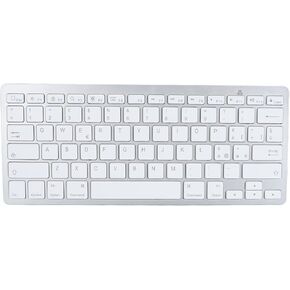 Diyeeni Bilingual Keyboard Portable Ultra Thin for German French Spanish Italian Keyboard, Bluetooth Keyboard Compatible with iOS, Android, Windows, OS (Italian QWETZ Layout)