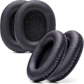 Comfort Pack | WC Wicked Cushions Replacement Ear Pads for Sony MDR 7506 | Soft Leather, Luxury Memory Foam, Unmatched Durability | Compatible With V6 / CD900ST (Black & Perforated)