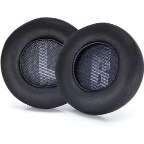 Live 400 BT Earpads - live400 Replacement Ear Pads Cover Cushions Foam Compatible with JBL Live 400BT On-Ear Wireless Headphones,High-Density Noise Cancelling Foam,Softer Leather - Black