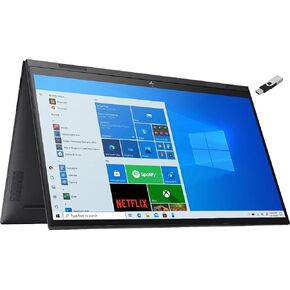 HP Laptop | Envy x360 2-in-1 | 15.6" 1920 x 1080 Touchscreen LED-Backlit | AMD Ryzen 7 5825U 8-Core | 64GB DDR4 | 2TB SSD | Windows 11 Pro | Wi-Fi 6 - Backlit Keyboard - Nightfall Black