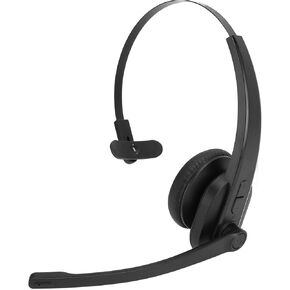 Bluetooth Cordless Headset, Mono Telephone Headset with Rotatable Microphone, 11h Talk Time, All Day Comfort Design, Single Ear Call Center Headset for Office Home