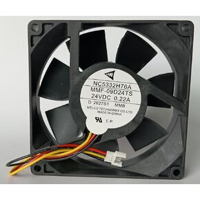 New NC5332H76A MMF-09D24TS-MMB Inverter Fan MMF-09D24TS MMB 24V 0.22A 92×92×25mm 3-Wire Inverter Cooling Fan