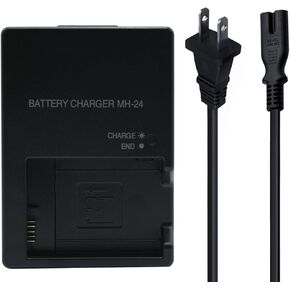 MH-24 EN-EL14 Battery Charger,Compatible for Nikon D3200 D3100 D3400 D3300 D3500,D5100 D5200 D5300 D5600 D5500,Df DSLR Coolpix P7000 P7100 P7700 Digital SLR Cameras,etc.