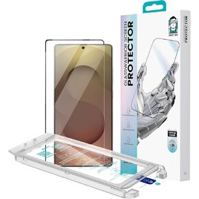 BENKS GlassWarrior AR Screen Protector for Galaxy S25 Ultra, 9H+ Shatterproof [Military-Grade Protection], Superior Scratch Resistance Anti-Reflective Tempered Glass Screen Protector