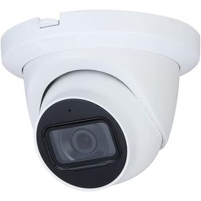 Dahua HAC-HDW1200EM-A 2 Megapixel HD-CVI Matrix IR Eyeball Dome Security Camera with Audio, 3.6mm Lens 164FT Night Vision Outdoor IP66 4-IN-1 UTC Switchable (AHD, TVI, CVI, CVBS) White 2MP