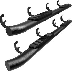 Tyger Auto 3.5" Rider Running Boards Compatible with 2019-2023 Chevy Silverado/GMC Sierra 1500; 2020-2023 2500 / 3500HD | Crew Cab | TG-SS2C35068 | Side Step Rail Nerf Bars