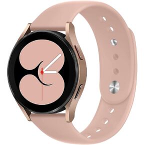 20mm Sport Strap for Samsung Galaxy Watch 7/6/5/5 Pro/4 40mm 42mm 44mm 45mm 46mm 43mm 47mm Galaxy Watch 3 41mm Band, Soft Silicone Wristbands Replacement Strap for Galaxy Watch Active 2 40mm 44mm