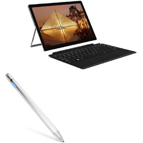 BoxWave Stylus Pen Compatible with Chuwi UBook X - AccuPoint Active Stylus, Electronic Stylus with Ultra Fine Tip for Chuwi UBook X - Metallic Silver