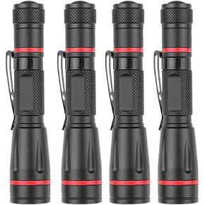 Flashlights Pocket Torch with Clip Pen Light Small Handheld Penlight Mini Torch for Camping, Outdoor, Emergency, Inspection (4)