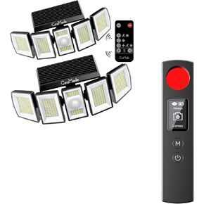 Solar Motion Lights Outdoor and Hidden Camera detectors