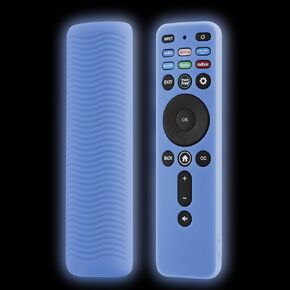 LEFXMOPHY M Series Quantum Remote Cover for Vizio MQX-Series Quantum X QLED TV Remote Control Silicone Case Glow Green