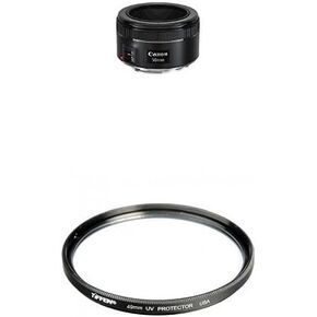 Canon EF 50mm f/1.8 STM Lens Filter Bundle