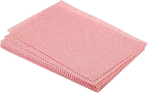 PATIKIL Soft Felt Sheets Glitter Fiber Craft Sheets Black 11.8 Inch x 7.8 Inch for DIY Hobby Decorate Pack of 12 in Kuwait