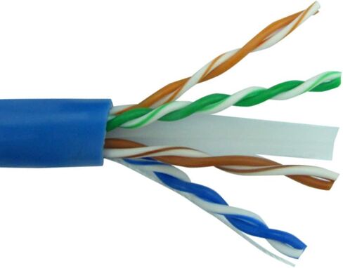 Triplett 1000' Blue CAT6A UTP 23AWG Cable with Riser Rated Jacket, CMR Rated (CAT6AU-1000BL) in Kuwait