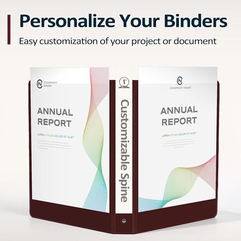 4 Pack Extra Durable 3 Ring Binders 1 Inch, Sooez 1" Three Ring Binder, Eco-Friendly & PVC Free, Customizable Clear View Cover for Letter Size 8.5 x 11'' Paper, Pastel School Office Supplies for Girl in Saudi Arabia