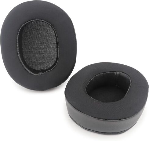 وسائد الأذن البديلة M50X المتوافقة مع Audio-Technica M40X M50 M50X MSR7 وسائد الأذن Fostex T50RP MDR 7506 Hyperx Cloud Alpha سماعة رأس من الإسفنج ذو الذاكرة تغطي أكواب الأذن (فانيلا رمادية) in Kuwait