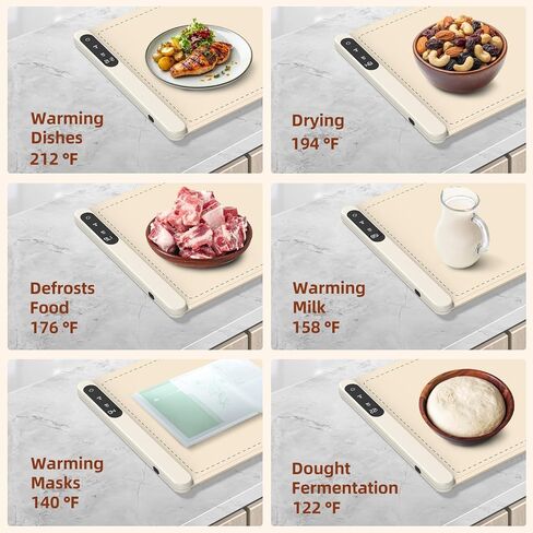 Foldable Food Warming Mat, Silicone Warming Mat for Food, Electric Warming Tray, Portable Food Warmer, Buffet Party Home Gathering Vacation Electric Food Warmer in Saudi Arabia