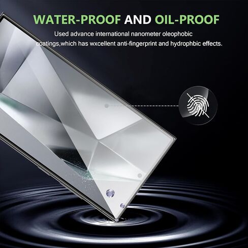 for Samsung Galaxy S24 FE Screen Protector Ultra HD Tempered Glass flim,9H Hardness Anti-Scratch (3+3PACK) in Saudi Arabia
