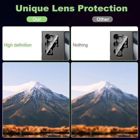 for Samsung Galaxy S24 FE Screen Protector Ultra HD Tempered Glass flim,9H Hardness Anti-Scratch (3+3PACK) in Saudi Arabia